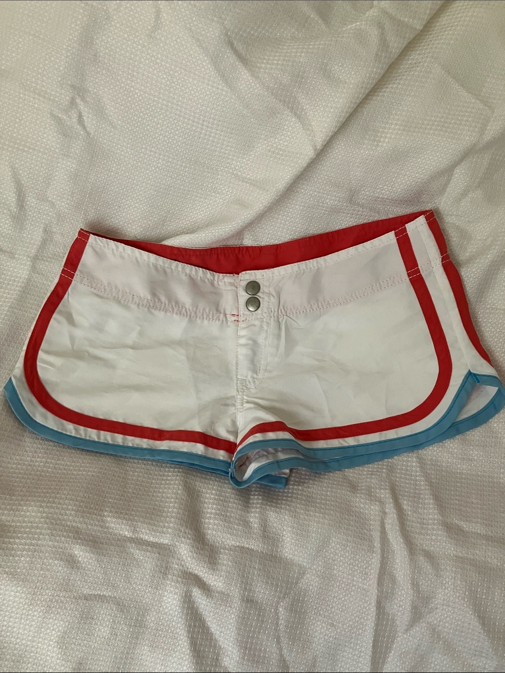 Y2K 2000s athletic low rise dolphin shorts